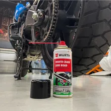 Graxa Spray Líquida Lubrificante Chain Lube Road 500ml Wurth Foto mini 2
