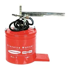 Graxeira Manual 7 Kg Hidromar Bomba De Graxa Compactador Foto  mini 1