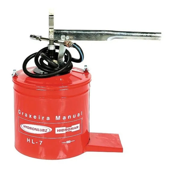 Graxeira Manual 7 Kg Hidromar Bomba De Graxa Compactador Foto 1