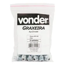 Graxeira Reta 1/4 Bsp 19fpp 10 Peças Vonder Foto mini  2
