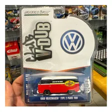 Greenlight 1969 Volkswagen Type 2 Panel Van Pennzoil Vdub Cor vermelha Foto mini 2
