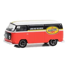 Greenlight 1969 Volkswagen Type 2 Panel Van Pennzoil Vdub Cor vermelha Foto mini 1