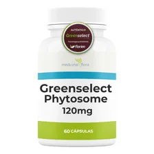 Greenselect Phytosome® 120mg 60 Cápsulas Selo Autenticidade Sabor Without Flavor Foto  mini 1
