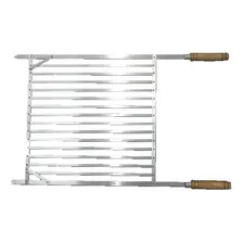 Grelha Alumínio Para Churrasco 45x45cm - Volpato Foto  mini 1