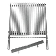 Grelha Argentina 100% Inox 45x45cm P Churrasco Picanha Foto mini 4