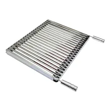 Grelha Argentina Inox 65x50 Parrilla Churrasqueira Grill Foto mini 3