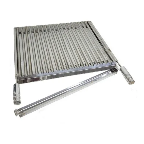 Grelha Argentina Inox 65x50 Parrilla Churrasqueira Grill Foto 1