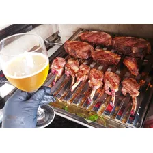 Grelha Churrasco Parrilla Argentina 40x40 Inox Picanheira Foto mini 2