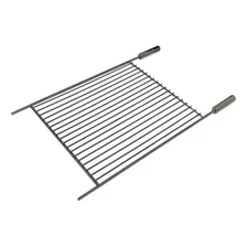 Grelha Para Churrasco 50x50cm Aço Inox 304 Polido Foto  mini 1