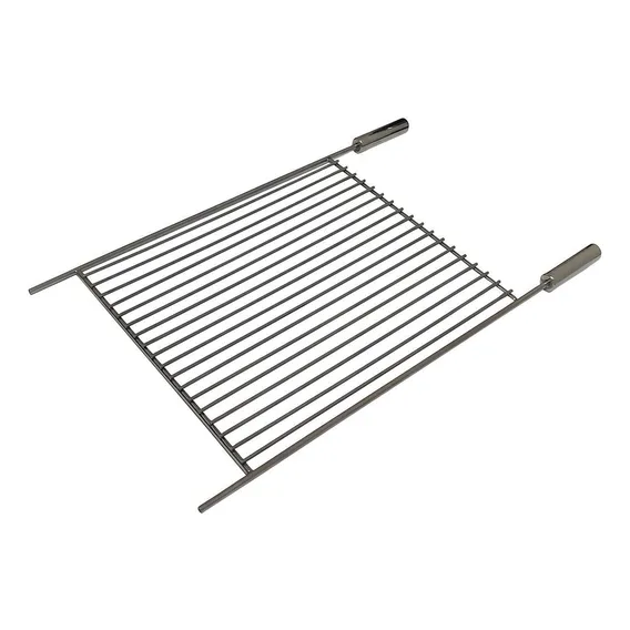 Grelha Para Churrasco 50x50cm Aço Inox 304 Polido Foto 1