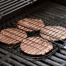 Grelha Para Hamburguer Churrasqueira 4 Cavidades Prana Foto mini 4