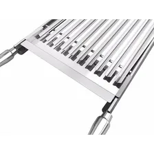 Grelha Parrilha Inox 65cm Argentina Com Coletor Foto mini 4