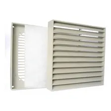 Grelha Protetora Termoplástico Com Filtro 205x205mm Nework Cor Branco Foto mini 1