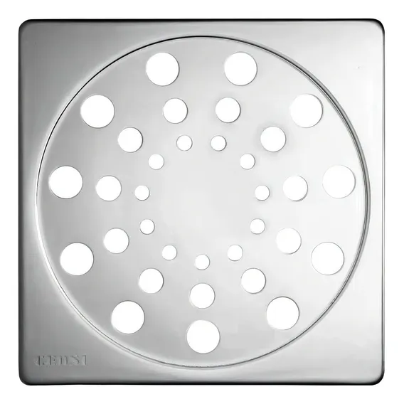 Grelha Quadrada Em Aço Inox 10x10cm Censi Foto 1