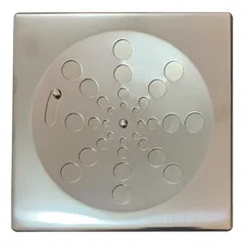 Grelha Quadrada Inox 15cm Sem Porta Grelha Polido - Estilmax Foto  mini 1