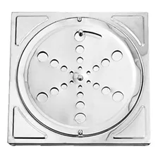 Grelha Quadrado Aço Inox 10x10 Foto mini 1