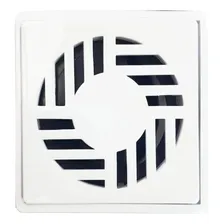 Grelha Ralo Antidengue Quadrado 10cm Branco Garaplas Foto mini 1