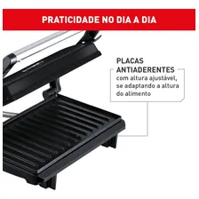 Grill Arno Compact Preto Gpto 220V Foto mini 4