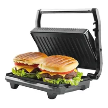Grill E Sanduicheira Britania Press Inox Antiaderente 220v Cor Preto Foto mini 1