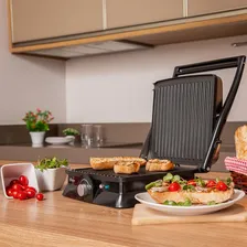 Grill Elétrico Multiuso Oster Inox Cor Cinza 220V Foto mini 3