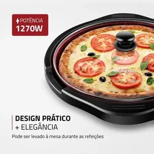 Grill Redondo Cook & Grill 40 G-03-rc Preto Mondial 220V Foto mini 2