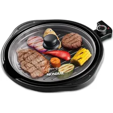 Grill Redondo Smart G-04 Preto Mondial 220v Foto mini 1