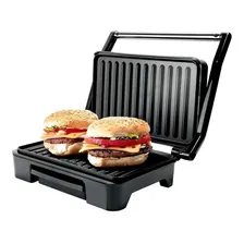 Grill Sanduicheira Asteria Compact Mallory 900w Com Coletor Cor Cinza 220V Foto mini  3
