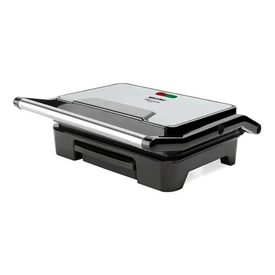 Grill Sanduicheira Asteria Compact Mallory 900w Com Coletor Cor Cinza 220V Foto 1