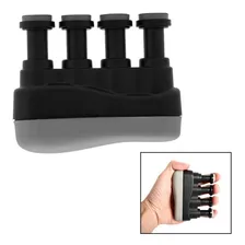 Grip Dedo Exercicio De Mão Treino Violão Baixo Guitarra Cor Preto Foto mini  3
