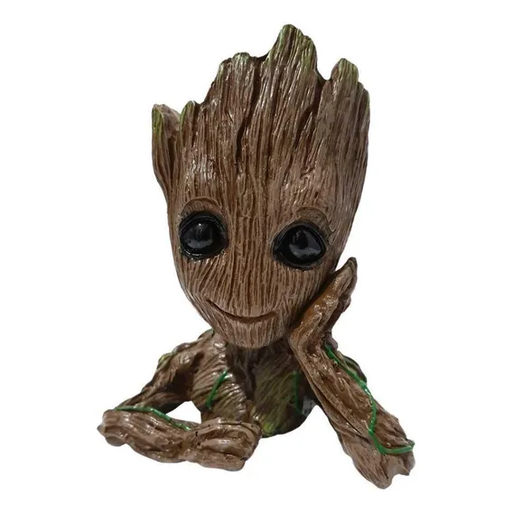Groot Estátua Decorativa Guardiões Galáxia 14cm Foto 1