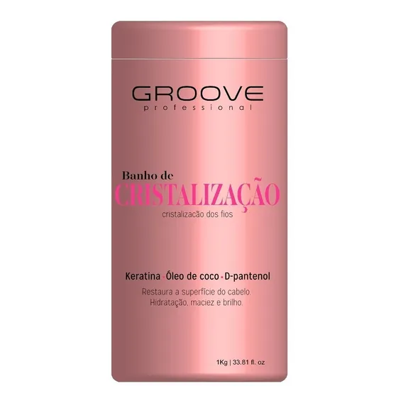 Groove Professional Banho De Cristalização Dos Fios - 1kg Foto 1