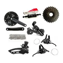 Grupo Kit Marcha Bicicleta Shimano/absolute Aro 26/29 21v Foto  mini 1