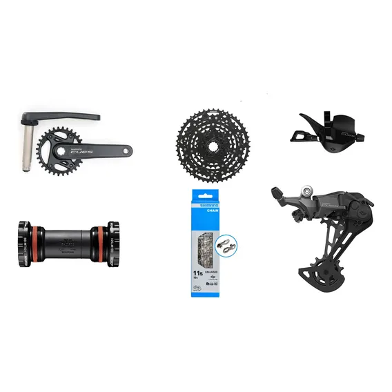 Grupo Shimano Cues U6000 10v Coroa 32d Cassete 11/48d Foto 1