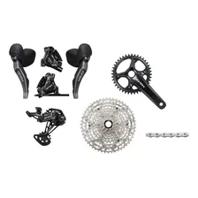 Grupo Shimano Grx Rx 820 1x12 Cassete Corrente Deore M6100 Foto mini 1