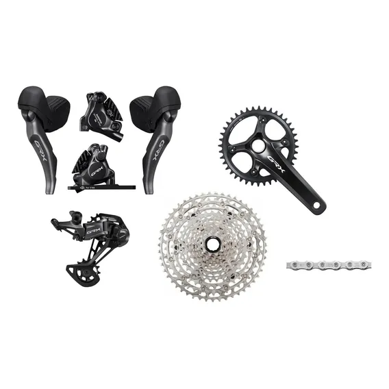 Grupo Shimano Grx Rx 820 1x12 Cassete Corrente Deore M6100 Foto 1