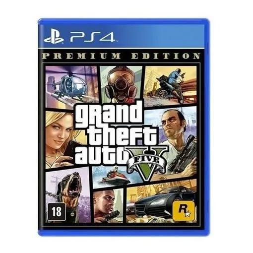 Gta 5 Ps4 Grand Theft Auto V MĂdia FĂsica Com Mapa Foto 1