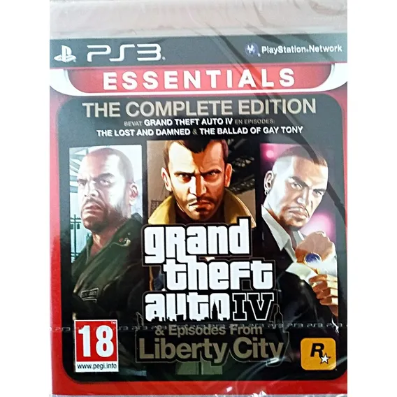 Gta Iv E Episodies From Liberty City Ps3 Midia Fisica Foto 1