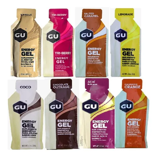 Gu Energy Gel Caixa Com 24 Sachês Sabores Sortidos Sabor Sortido Foto 1