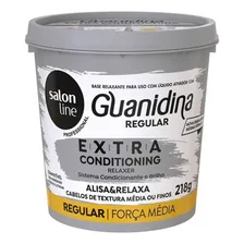 Guanidina Extra Conditioning Regular Alisa/relaxa Salon Line Foto  mini 1