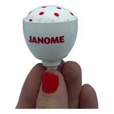 Guarda Alfineteiro Porta Agulha Costureiras/ Artelie Janome Cor Branco Foto mini 2
