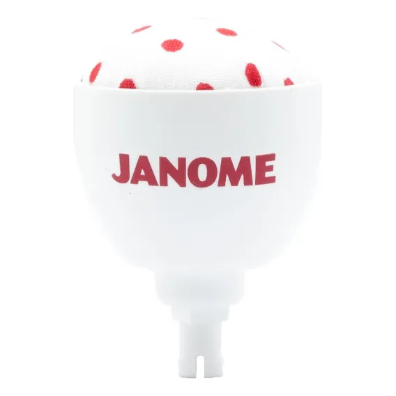 Guarda Alfineteiro Porta Agulha Costureiras/ Artelie Janome Cor Branco Foto 1