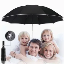 Guarda-chuva automático Wanmat Guarda-chuva guarda-chuva preto Foto mini 2