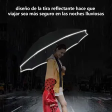 Guarda-chuva automático Wanmat Guarda-chuva guarda-chuva preto Foto mini 4