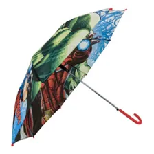 Guarda Chuva Infantil Sombrinha Avengers Vingadores Marvel Cor Azul Foto  mini 1