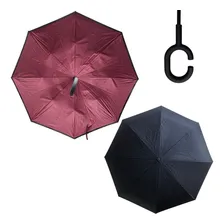 Guarda Chuva Invertido Abre E Fecha Ao Contrário 1 Unidade Foto mini 1