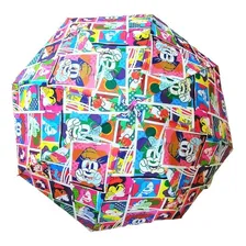 Guarda Chuva Sombrinha Mickey Meninos Infantil Automático Foto mini  2