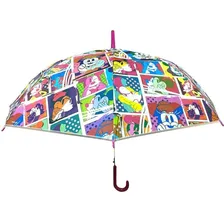 Guarda Chuva Sombrinha Mickey Meninos Infantil Automático Foto  mini 1