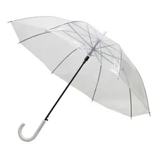 Guarda Chuva Transparente Adulto Sombrinha Foto  mini 1