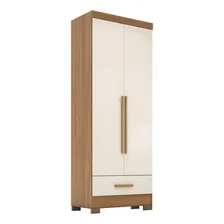 Guarda-roupa 2 Portas 1 Gaveta Smart Plus Espresso Móveis Foto  mini 1