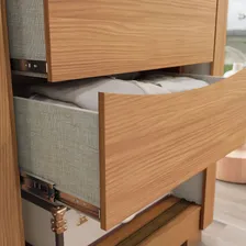 Guarda-roupa 2 Portas Deslizantes 4 Gavetas Com Jdwt Foto mini 4